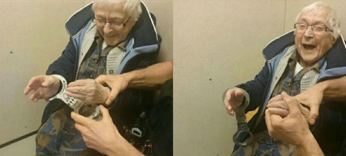 Γιαγιά 99 ετών ζήτησε να συλληφθεί για την εμπειρία [εικόνα]