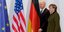 Ο πρόεδρος των ΗΠΑ Τζο Μπάιντεν και η Γερμανίδα καγκελάριος Άνγκελα Μέρκελ 